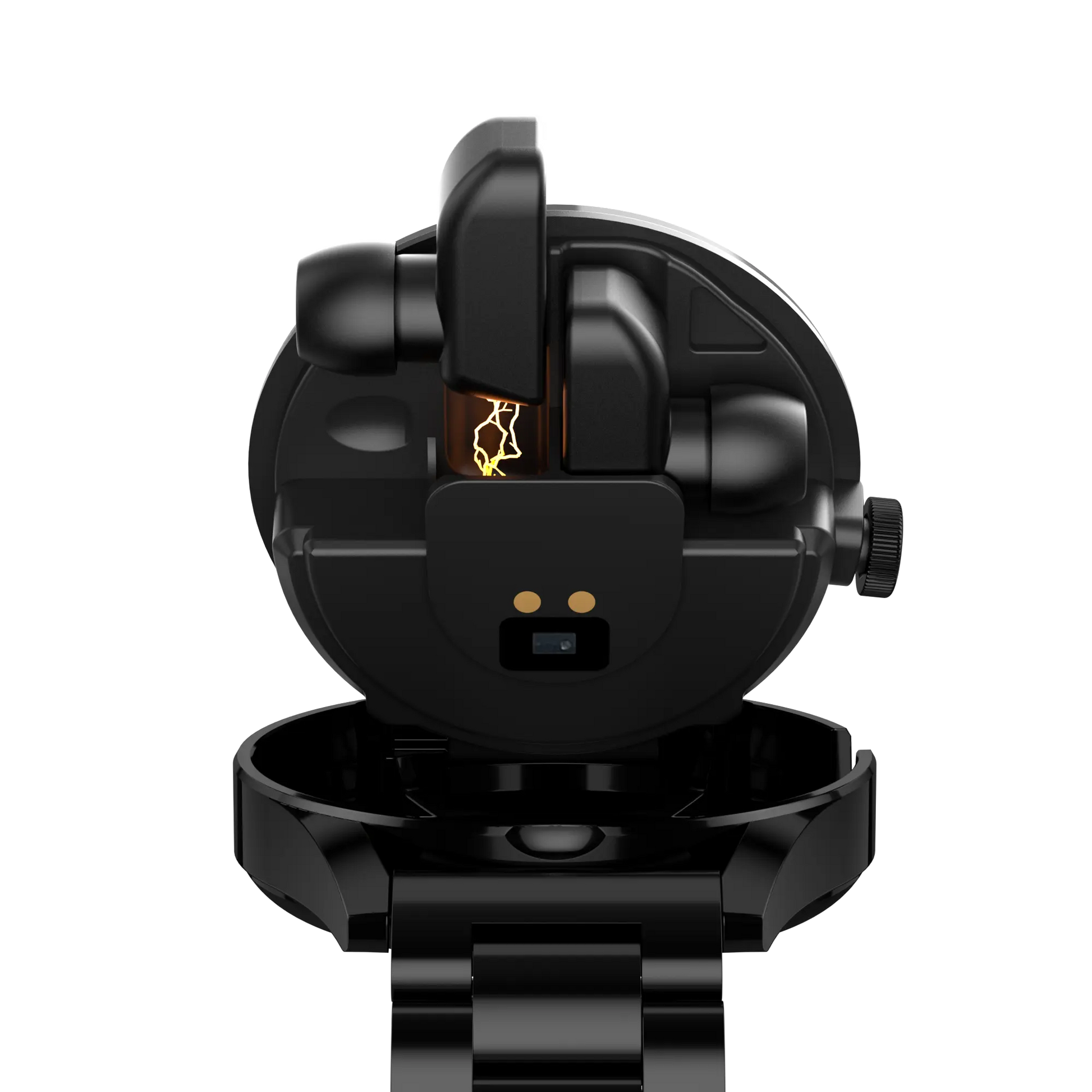 PowerBand GT5™ – 2-in-1 Smartwatch with Wireless Earbuds | Fitness & Music Combo