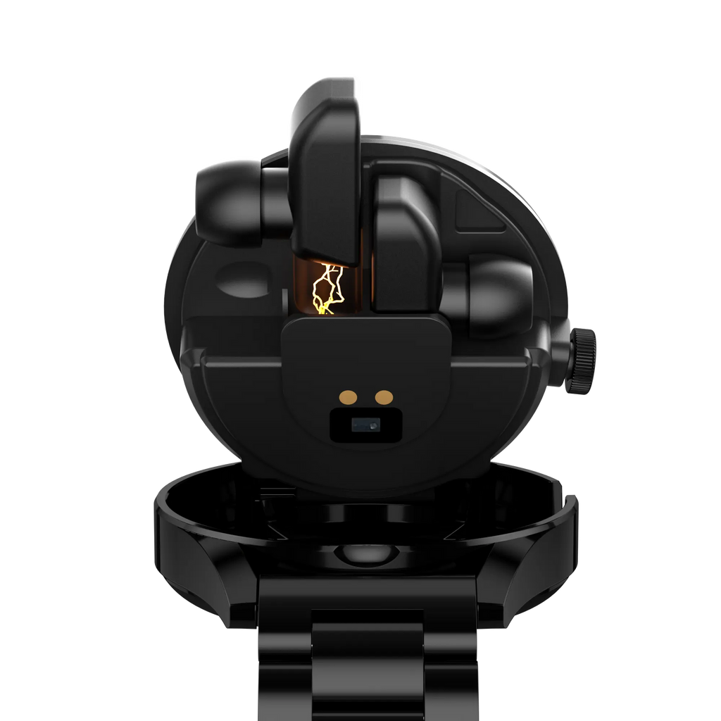 PowerBand GT5™ – 2-in-1 Smartwatch with Wireless Earbuds | Fitness & Music Combo